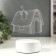 Light "Cozy House" Led RGB from the RISALUX network