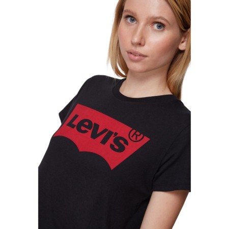 Women's T -shirt Levi`s the Perfect Tee Mineral Black, size S-1