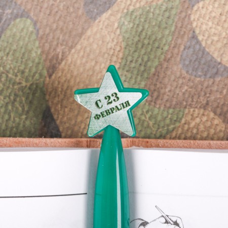 Handle Blue Blue Paste, plastic with the star "Real Protector"-2