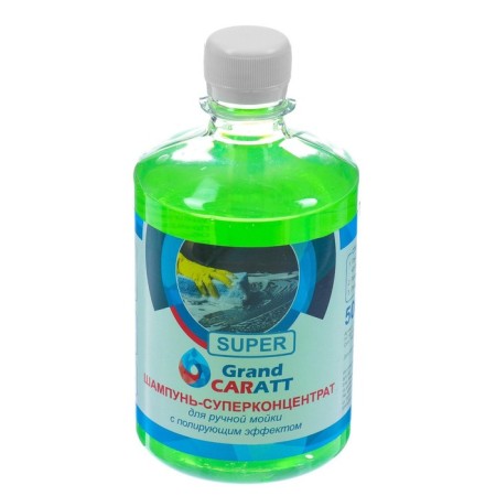 Supercontuscentate shampoo Poly Grand Caratt "Super" apple, manual, 500 ml, contact-7