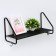 Wall -mounted shelf "Barcelona 21", 65 × 24.5 × 30 cm, black color