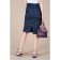 Women's skirt, size 42, blue color