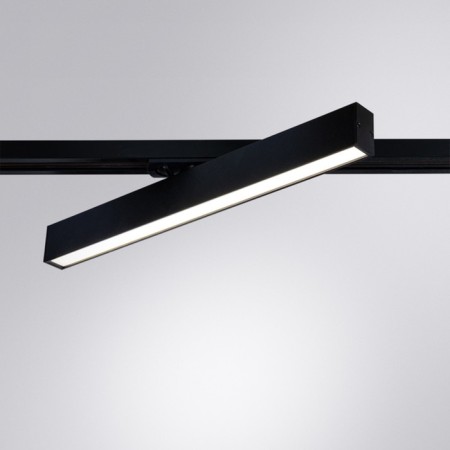 Crutal lamp Arte Lamp Lineetta A4576PL-1BK, LED, 18 W, 2.5x40x4.2 cm, black-1