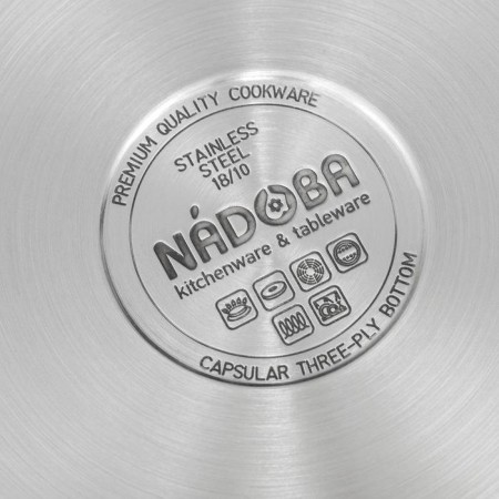 A pan with a glass cover Nadoba Olina, D = 18 cm, 2.1 l-3