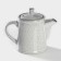 Porcelain kettle Nebbia, 500 ml, gray color