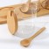 A set of glass cans for bulk products Magistro "Eco", 3 items: 220/320/420 ml, with spoons