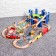 Railway, 98 parts, 120 × 70 cm