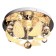 Chandelier 3463/3 3x40W E27 PDU chrome 30x30x18cm