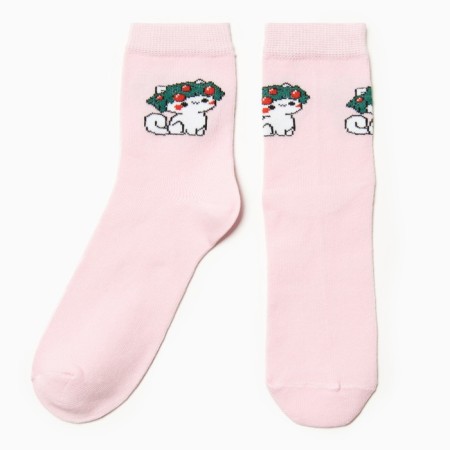 Women's socks kaftan "meow" p. 36-39 (23-25 ​​cm)