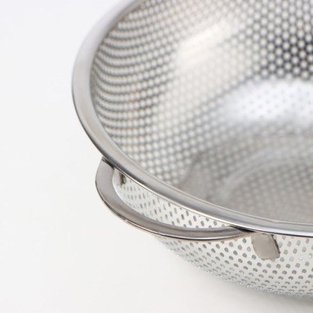 A colander with the handles "Marco", D = 19 cm, 23 × 19.5 × 6.8 cm, stainless steel-1