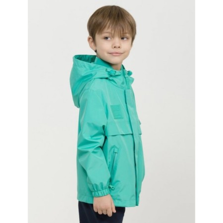 Vetrovka for boys, height 98 cm, turquoise color-4