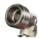 The STOUT SFT-0018-121212 tender, 1/2 "x 1/2" x 1/2 ", external/outer thread, nickel. Brass