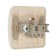 Smartbuy "Mars" socket, 16 a, single, hidden, with salary, white