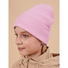 Children's hat, size 51-52, pink color