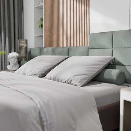 Bedding Ethel 1.5P Tencel 155*210cm, 160*245cm, 50*70cm-2pcs, color light gray-2
