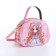 Bag's bag with lightning, pink color