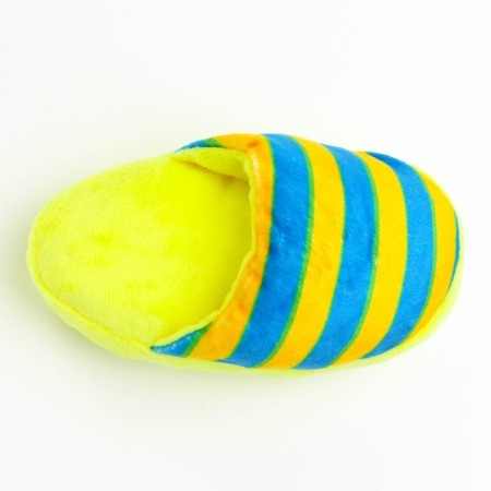 Toy for dogs "slippers", 15 cm, striped-2