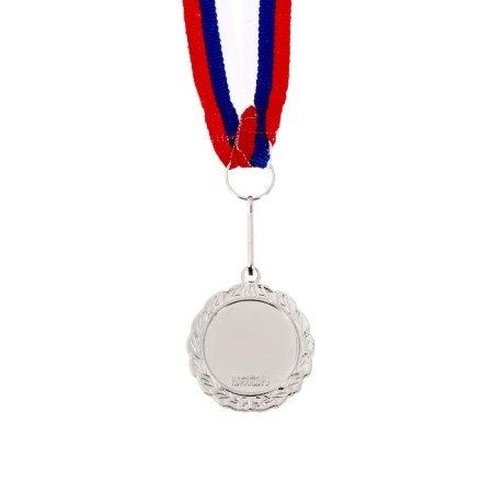 Prize medal 159 diam 3.5 cm. 2 place. Color ser. With a ribbon-4