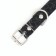 Collar "Infinity" 45 x 2 cm, Osh 31-40, artificial leather, black