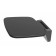 Shower seat Wasserkraft SS402, 350x330x50 mm, hinged, polypropylene, black