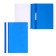 Calligrata, A4, 180 μm, blue, transparent top folder