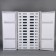 Hilton Premium bathroom set, white color