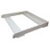 Polini kids malm changing frame, white color