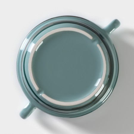 Porcelain broth Tramontano, 300 ml, 11.5 × 5.5 cm, green color-5