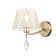 Sconces sinfonia, 1x40W E14, bronze color