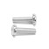 Screw, with a semicircular head, galvanized, Din7985, M8x30 mm, 200 pcs
