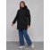 Winter jacket, size 42, black color