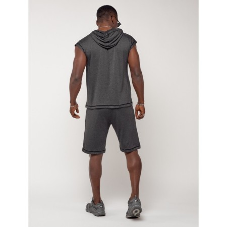 Sports suit men's, size 54-56, dark gray color-8