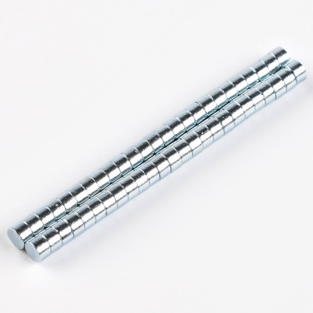 The magnet is neodymium, size 1 pc. - 3 × 3 × 2 mm, set 50 pcs.-1