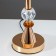 Table lamp "Sunny" 1x40W E27 gold 19x19x37 cm.