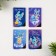 Magnetic bookmarks "Fairytale", 4 pcs mini