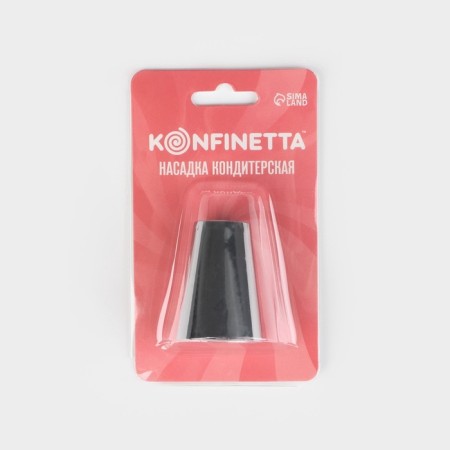 Konfinetta “Rose” confectionery nozzle, d = 3 cm, output 1.8 cm, stainless steel-3