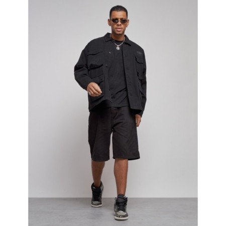 Jeaning jacket men's, size 52, black color-9