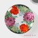 Tea couple ceramic shares "painting", a cup 210 ml, a saucer d = 14 cm