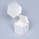 Bonbonniere, white, 8 x 7.5 x 6 cm