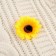 Carnival set "Autumn flowers": a wreath with sunflowers and a brooch