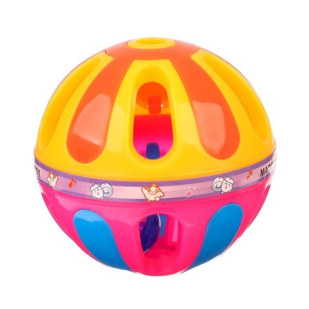 Rattle "Bright ball", color mix, crush me-4