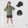 Feminine cap is plain, black color, rr-r- 54