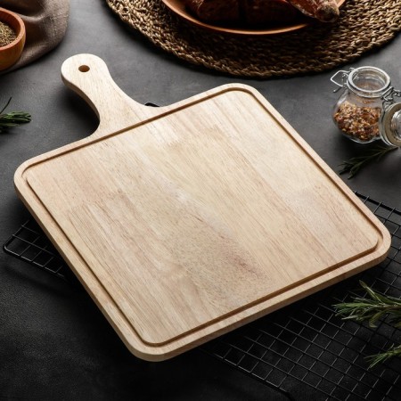 Board for serving "Dubrava", 40 × 28 cm, oak-1