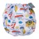 Panties-scammer, reusable, carbon-bamboo fabric, “boats”, from 0-12 months.