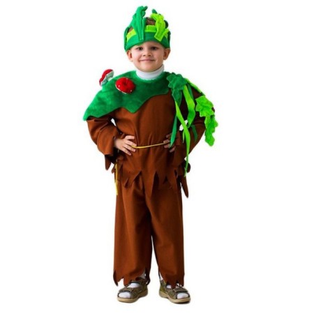 Goblin carnival costume, hat, jacket, belt, pants, 5-7 years old, height 122-134 cm