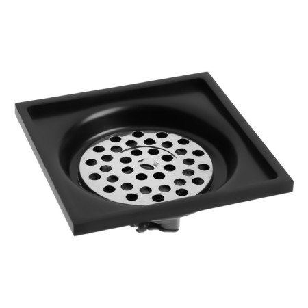 Zein gap, 100x100 mm, vertical, d = 32 mm, stainless steel, black-5