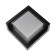 Facade lamp "City", FSD-054, 10 W, 3000K, square, IP65, 220 V, plastic, black