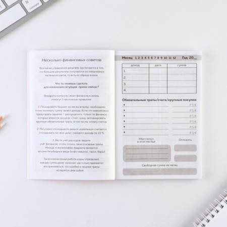 Notepad for planning finance "Dream"-5