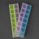 Organizer for needlework, 14 departments, 21.5 × 6.5 × 2.3 cm, color mix