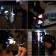 Tundra glove, with LED flashlight and strap, right
